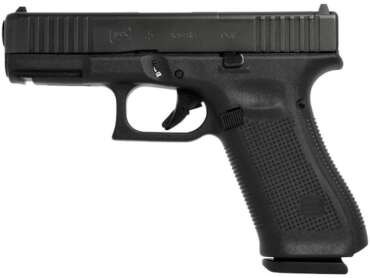 Glock 45 Gen 5 Semi-Automatic Pistol 9mm Luger 4.02" Barrel 17-Round Black