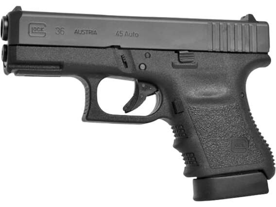 Glock 36 Semi-Automatic Pistol 45 ACP 3.78" Barrel 6-Round Black