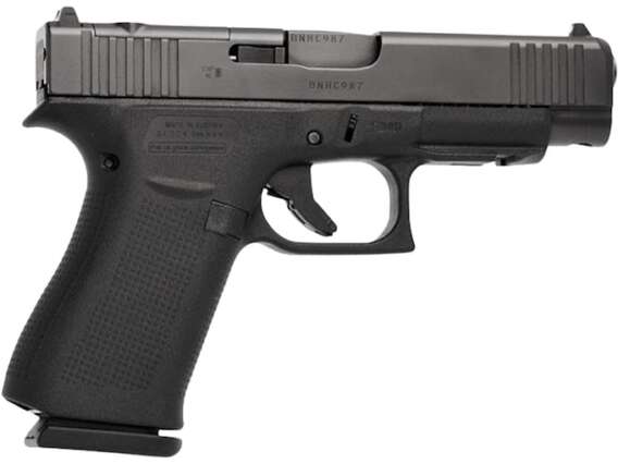 Glock 48 MOS Semi-Automatic Pistol 9mm Luger 4.17" Barrel 10-Round Black