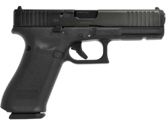 Glock 17 Gen 5 M.O.S. Semi-Automatic Pistol 9mm Luger 4.49" Barrel 17-Round Black