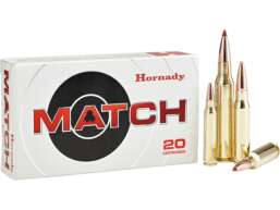 Hornady Match Ammunition 308 Winchester 178 Grain Hollow Point Boat Tail Box of 20