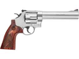 Smith & Wesson Model 629 Deluxe Revolver 44 Remington Magnum 6.5" Barrel 6-Round Stainless Wood