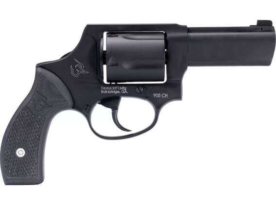 Taurus 905 Revolver 9mm Luger 3" Barrel 5-Round Black Cerakote Black