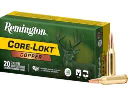 Remington Core-Lokt Copper Ammunition 308 Winchester 150 Grain Solid Hollow Point Lead Free Box of 20