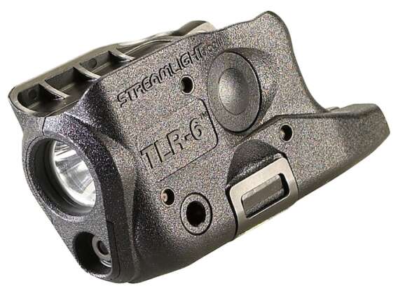 Streamlight TLR-6 Weapon Light for Glock 26, 27, 33 LED and Laser Polymer Black