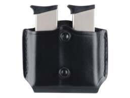 Gould & Goodrich B851 Belt Double Magazine Pouch Leather Black