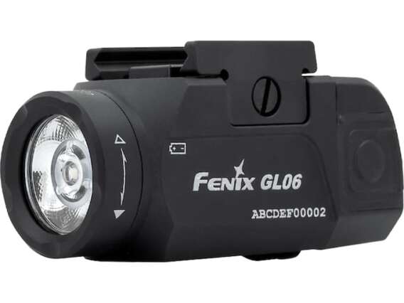 Fenix GL06 Rechargeable Weapon Mounted Light for Glock or Picatinny Rails