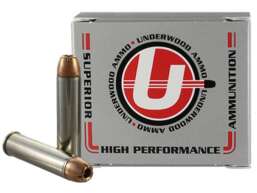 Underwood Ammunition 460 S&W Magnum 240 Grain Hornady XTP Jacketed Hollow Point Box of 20