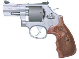 Smith & Wesson Performance Center Model 986 Revolver 9mm Luger 2.5" Barrel 7-Round Stainless Wood