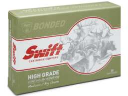 Swift High Grade Big Game Hunting Ammunition 308 Winchester 165 Grain Swift A-Frame Box of 20