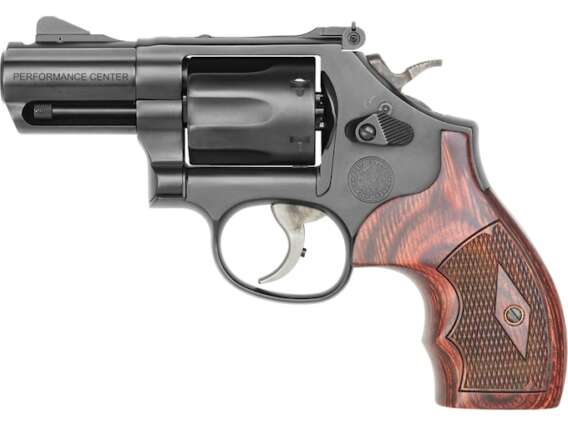 Smith & Wesson Performance Center Model 19 Carry Comp Revolver 357 Magnum 6-Round Blued Wood