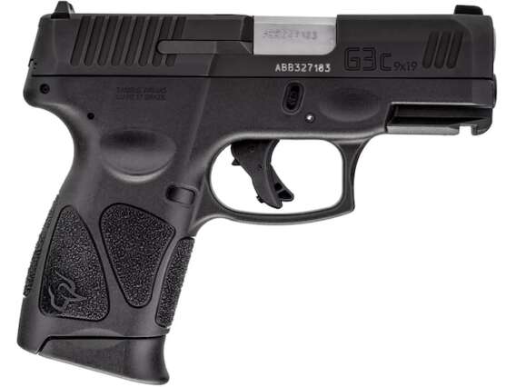 Taurus G3C MS Semi-Automatic Pistol 9mm Luger 3.2" Barrel 12-Round Black