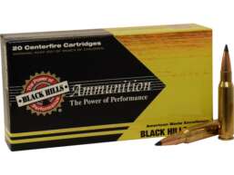 Black Hills Gold Ammunition 308 Winchester 155 Grain Sierra Tipped MatchKing (TMK) Box of 20