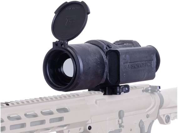 N-Vision HALO-X50 Thermal Scope 640x480 12 Micron Pixel 60 Hz 50mm Germanium Objective Lens 12 Micron Sensor, 8 Reticles, 4 modes with Wifi, Audio and Video Recording, and Carrying Case