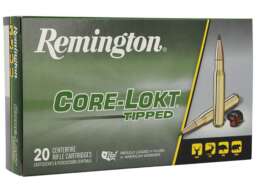 Remington Core-Lokt Tipped Ammunition 308 Winchester 165 Grain Polymer Tip