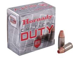 Hornady Critical Duty Ammunition 9mm Luger +P 135 Grain FlexLock Box of 25