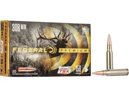 Black Hills Gold Ammunition 308 Winchester 168 Grain Sierra Tipped MatchKing (TMK) Box of 20