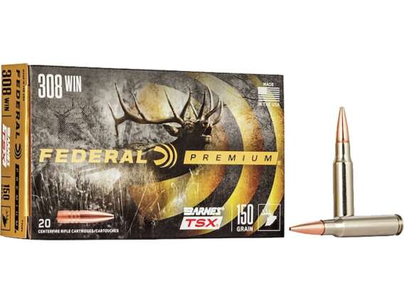 Black Hills Gold Ammunition 308 Winchester 168 Grain Sierra Tipped MatchKing (TMK) Box of 20