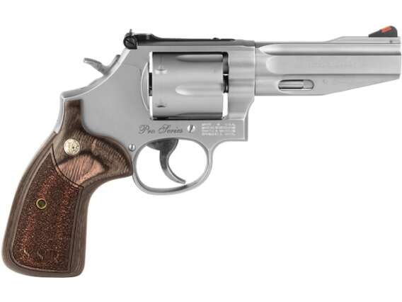 Smith & Wesson Performance Center Pro Series Model 686 SSR Revolver 357 Magnum 4" Barrel 6-Round Stainless Black