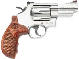 Smith & Wesson Model 629 Deluxe Revolver 44 Remington Magnum 3" Barrel 6-Round Stainless