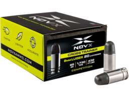 NovX Cross Trainer/Competition Ammunition 9mm Luger 65 Grain RNP Lead-Free