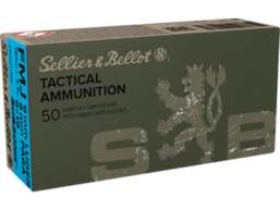 Sellier & Bellot Ammunition 9mm Luger 150 Grain Full Metal Jacket