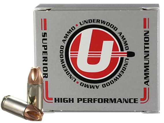 Underwood Xtreme Defender Ammunition 9mm Luger +P+ 90 Grain Lehigh Xtreme Defense Lead-Free Box of 20