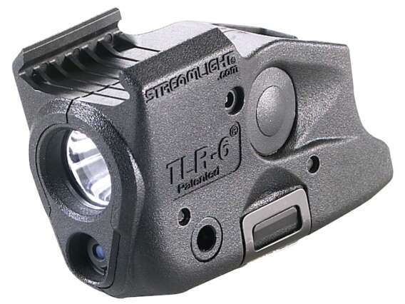 Streamlight TLR-6 Weapon Light for Glock LED and Laser Polymer Black