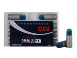 CCI Shotshell Ammunition 9mm Luger 53 Grains #12 Shot