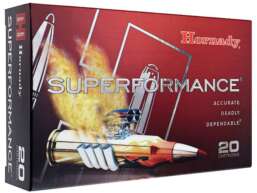 Hornady Superformance Ammunition 308 Winchester 165 Grain CX Polymer Tip Lead Free Box of 20