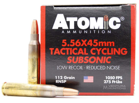 atomic cycling subsonic ammo 77509